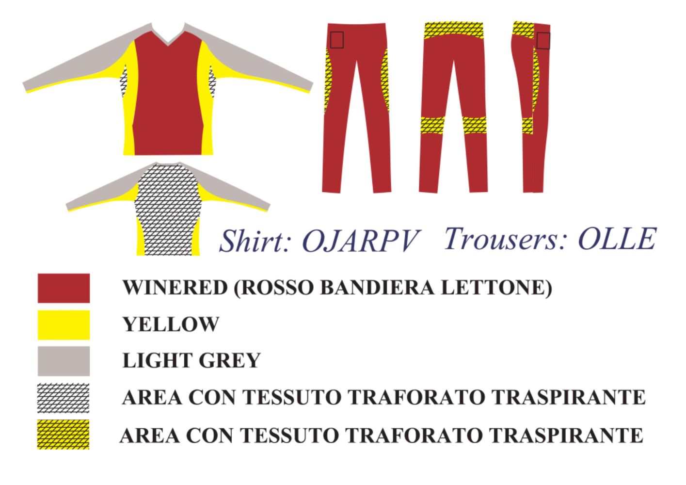 Tuta da gara ufficiale